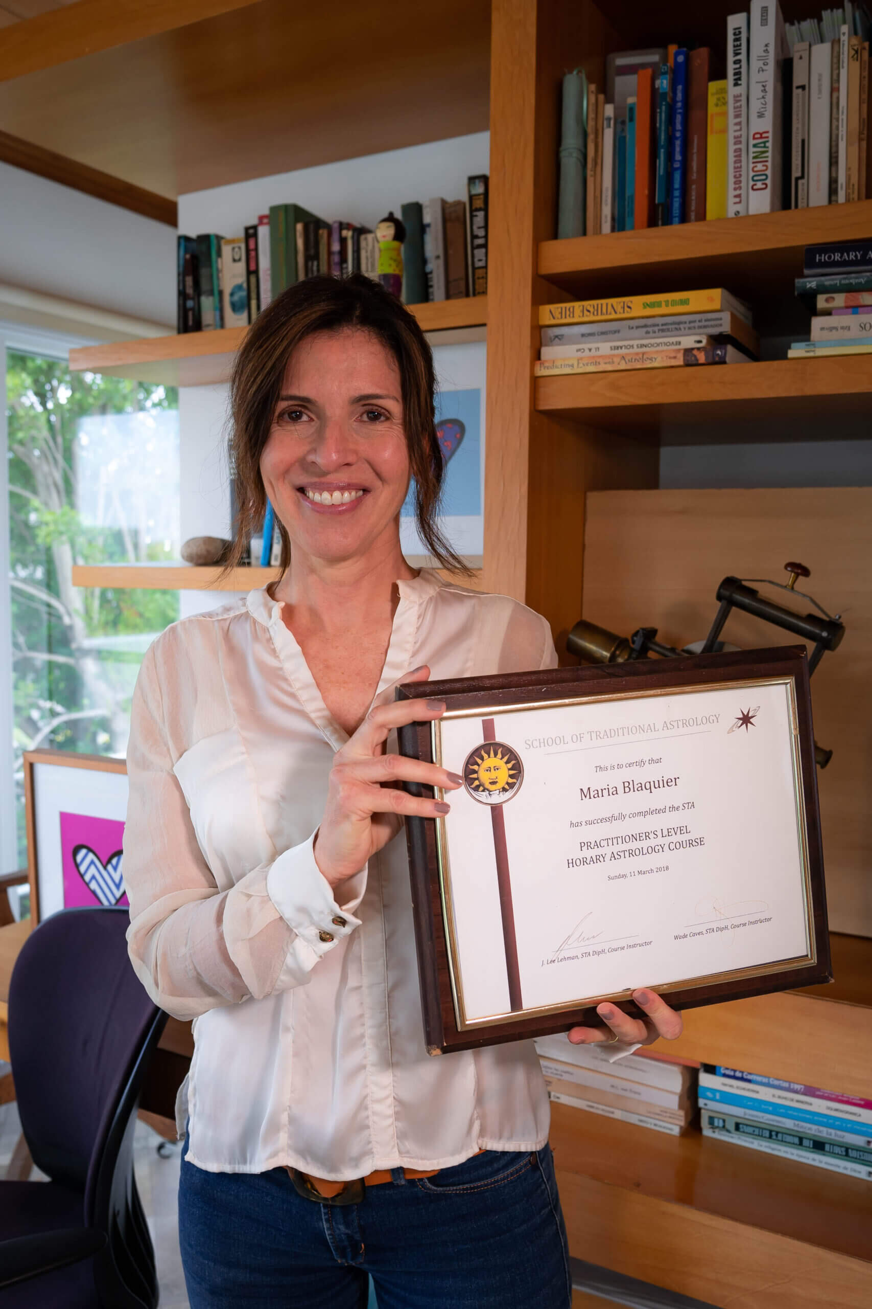 María Blaquier - Astróloga y experta en astrología tradicional y dracónica